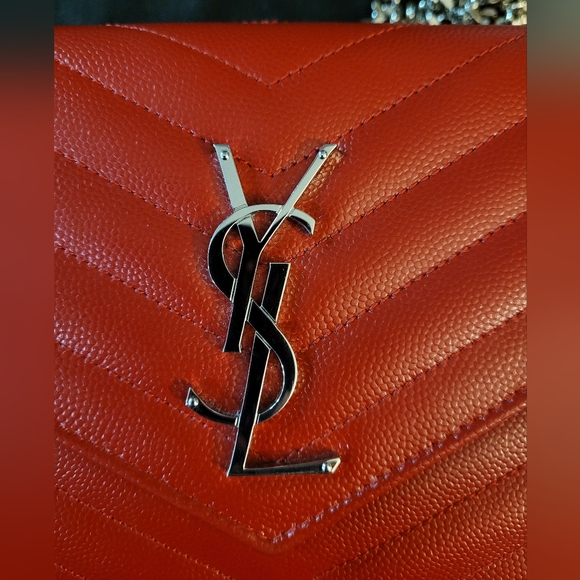 Saint laurent red envelope bag Ysl - Picture 5 of 16
